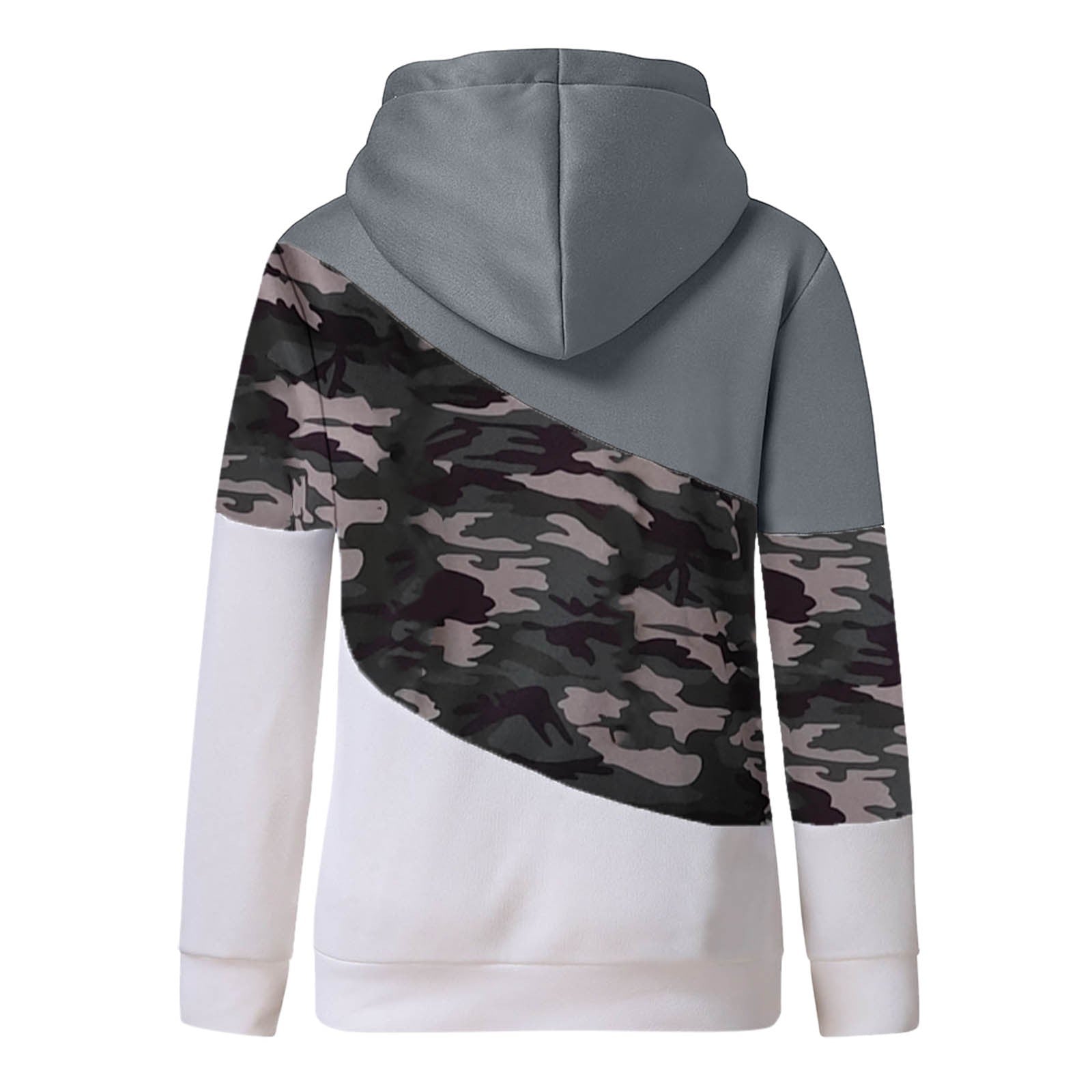 Damen Hoodie Camouflage Sweatshirt