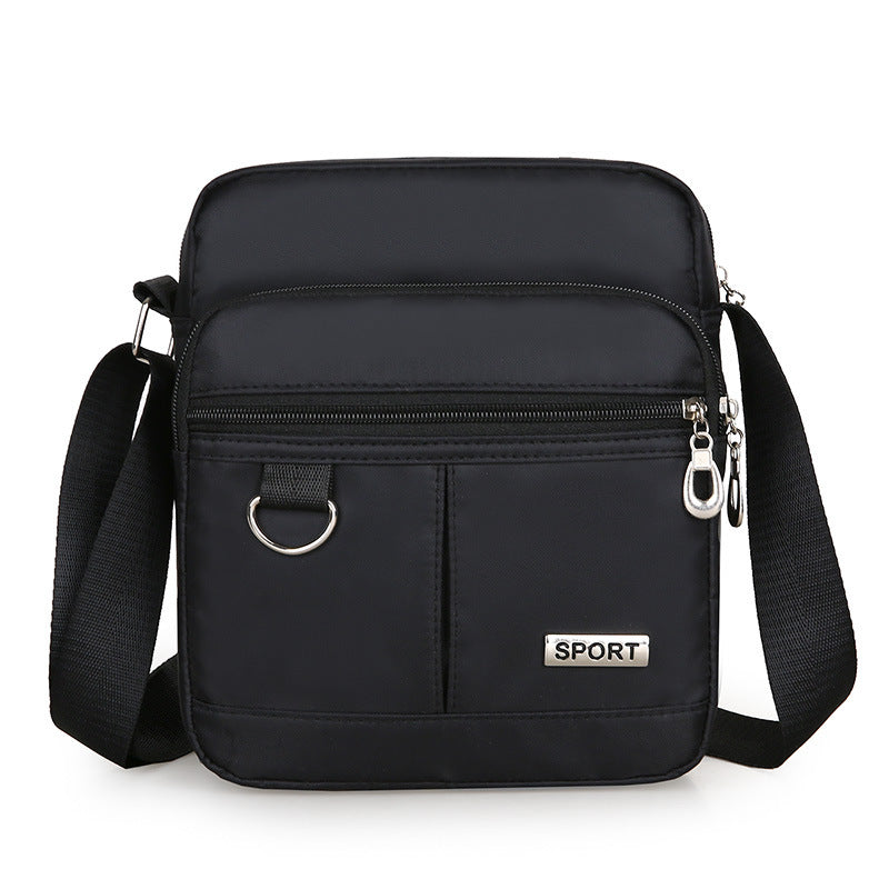 Nylon outdoor travel shoulder bag